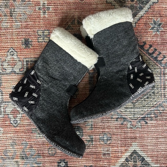 Sorel Women’s Caribou Boot Liners SZ 8.5 - Picture 6 of 6